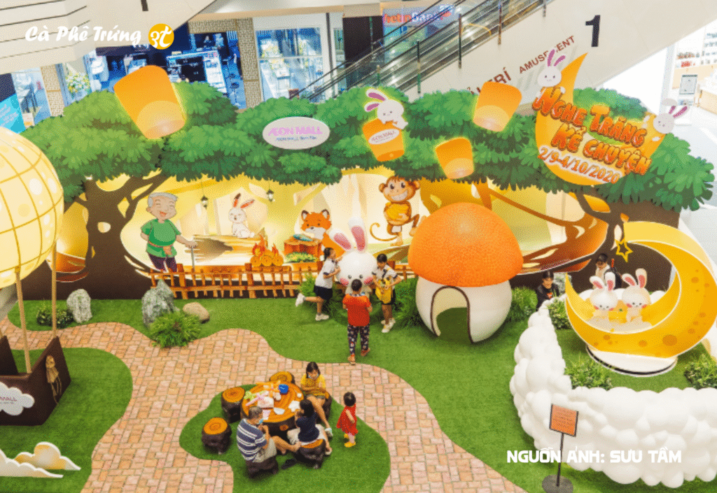 Không gian Trung Thu rực rỡ tại AEON Mall 