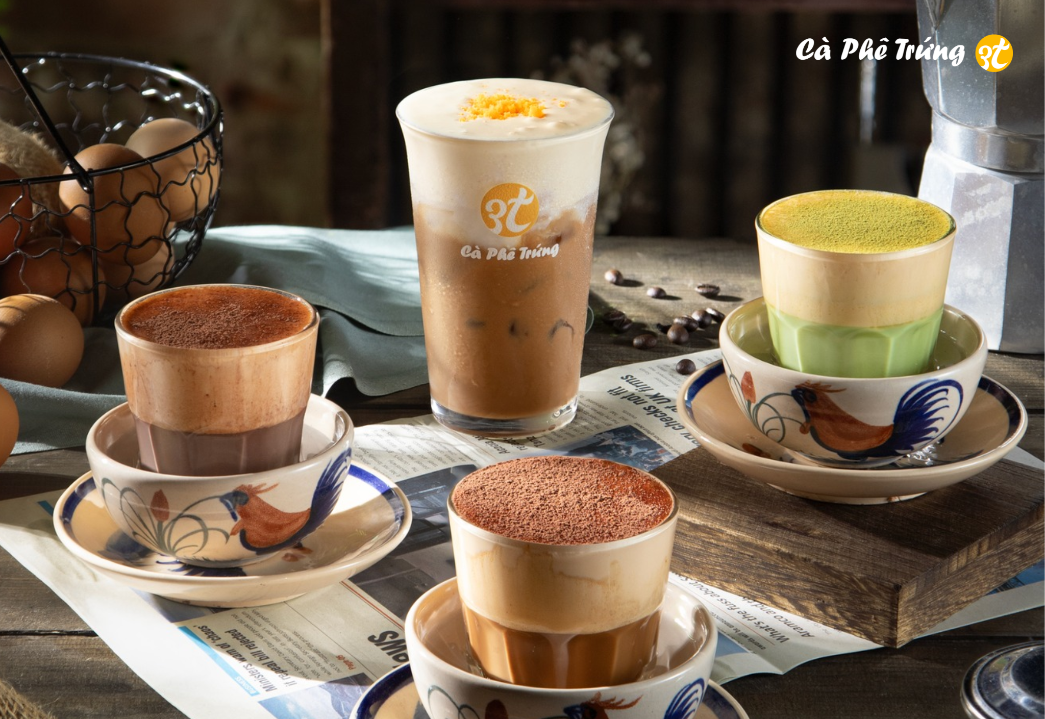 Cà phê trứng nóng và cà phê trứng đá – mỗi kiểu một trải nghiệm riêng tại 3T