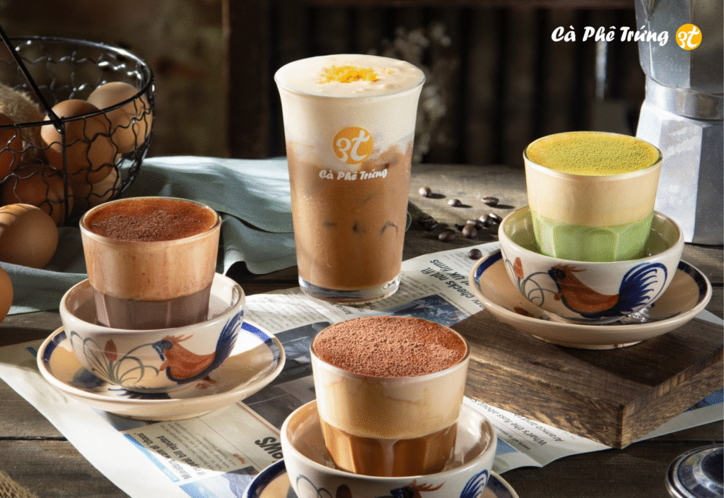Cách chọn cà phê trứng phù hợp với phong cách cá nhân tại 3T