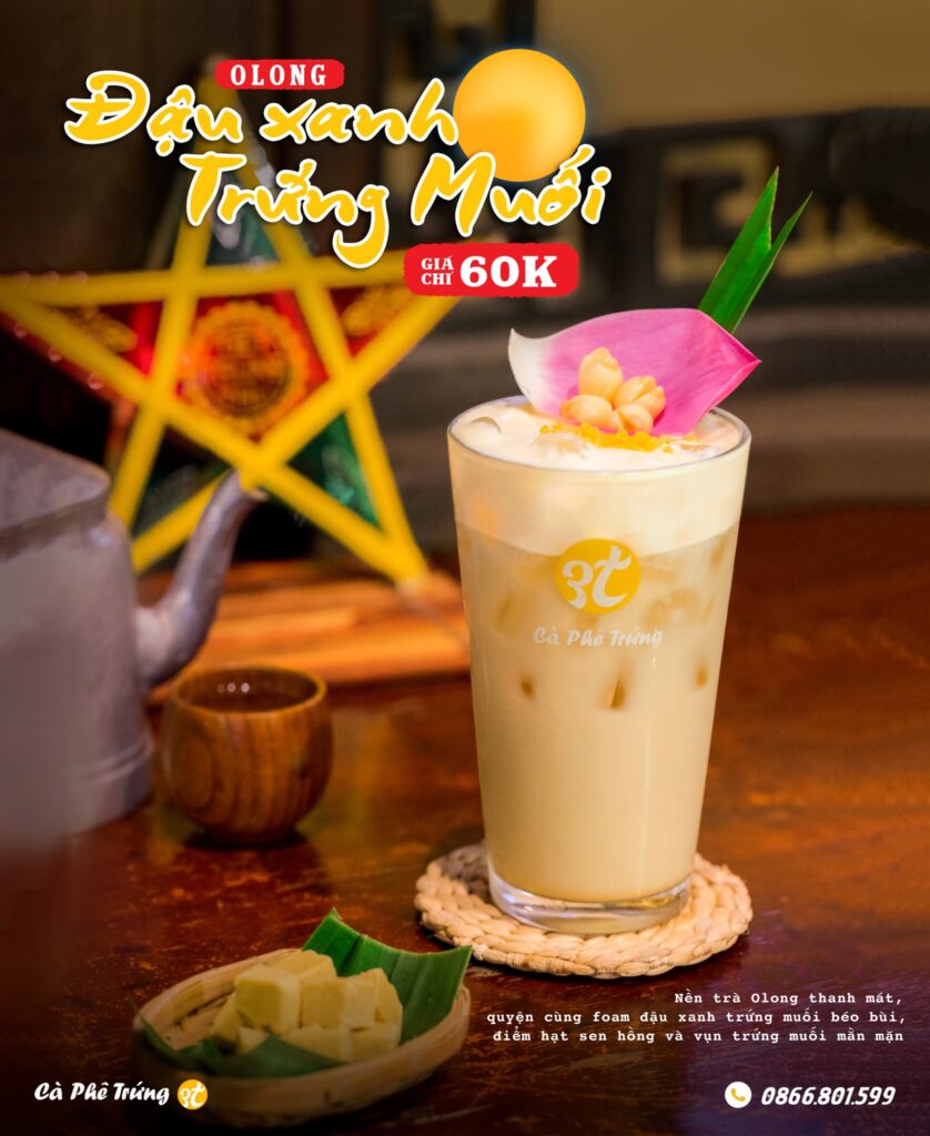 Olong Đậu Xanh Trứng Muối